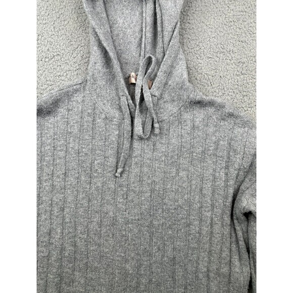 Philosophy by republic gray ribbed cropped Sweater size small - Picture 2 of 7